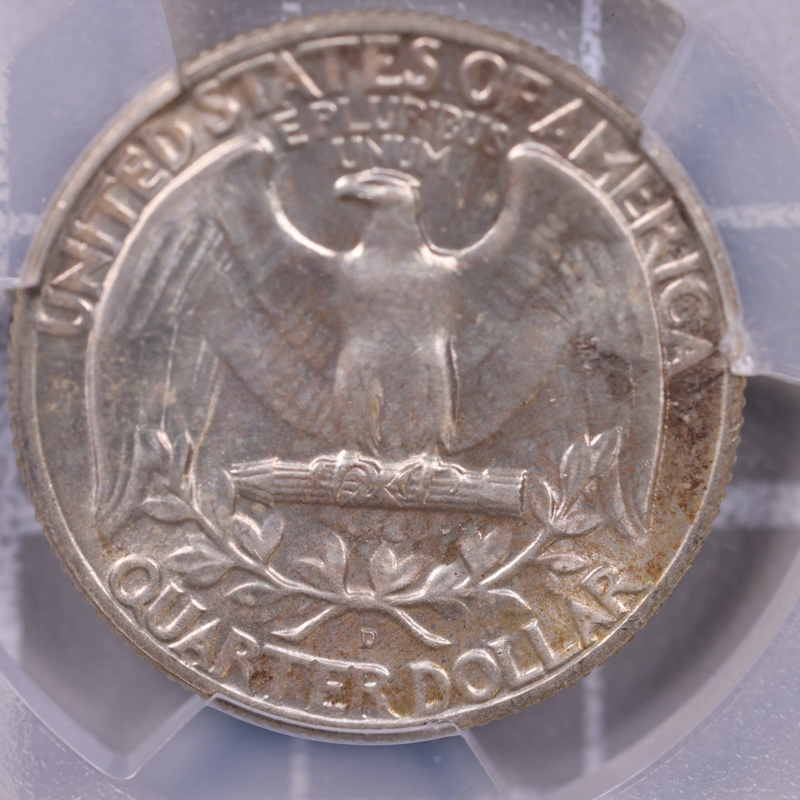 1958-D Washington Silver Quarter., PCGS MS-66., Store #0894