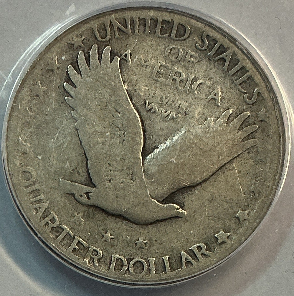 1926-S Standing Liberty Quarter, ANACS Good-4, Store #QR1625