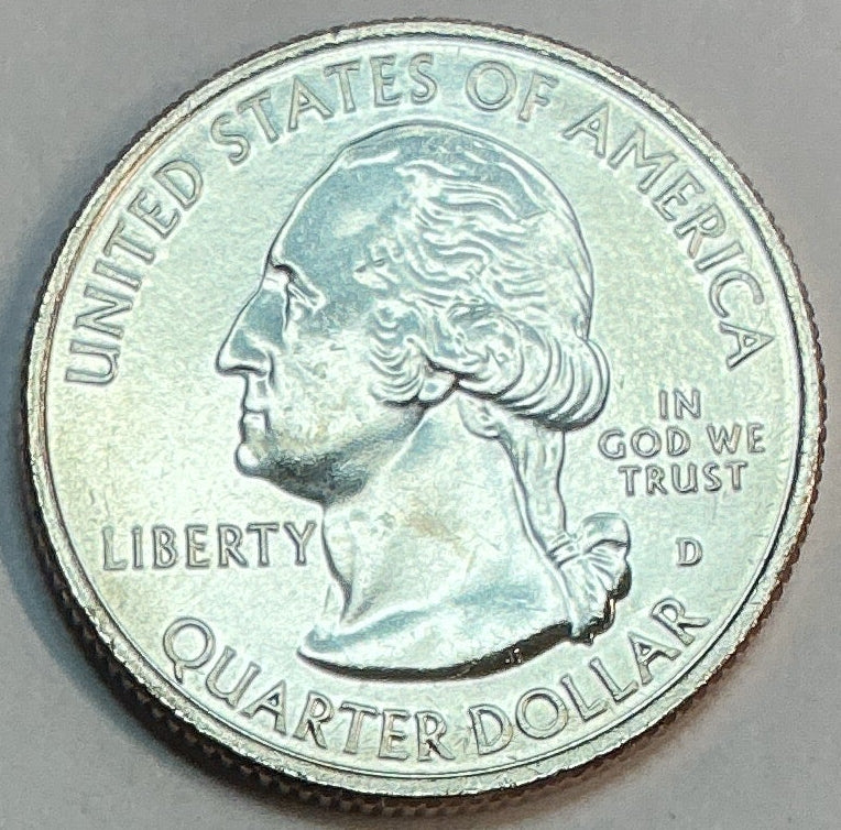 2018-D Uncirculated, Cumberland Island National Seashore, Georgia, Washington Quarter