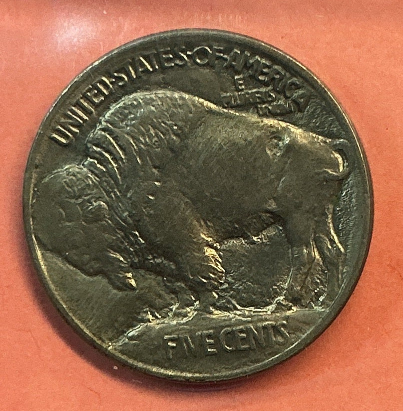 1913 Buffalo Nickel, Extra Fine Circulated Coin, Store #NL653
