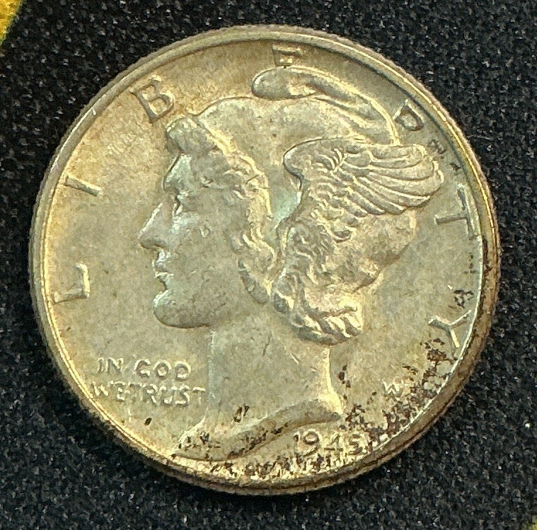 1945 Mercury Dime, Extra Fine Circulated Coin, Store #DE0700
