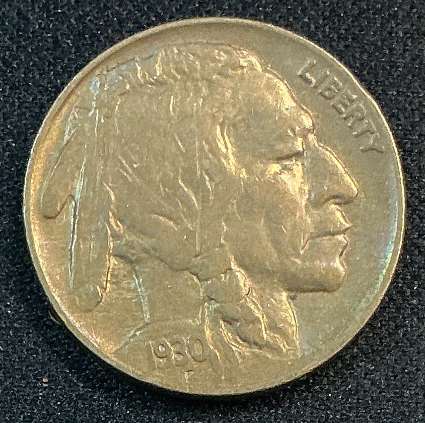 1930 Buffalo Nickel, Very Good Circulated Coin, Store #NL1089