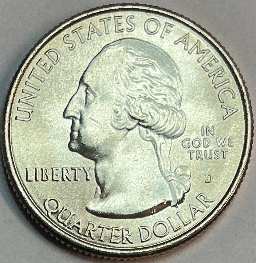 2012-D Brillant Uncirculated, El Yunque National Park, Puerto Rico, Washington Quarter