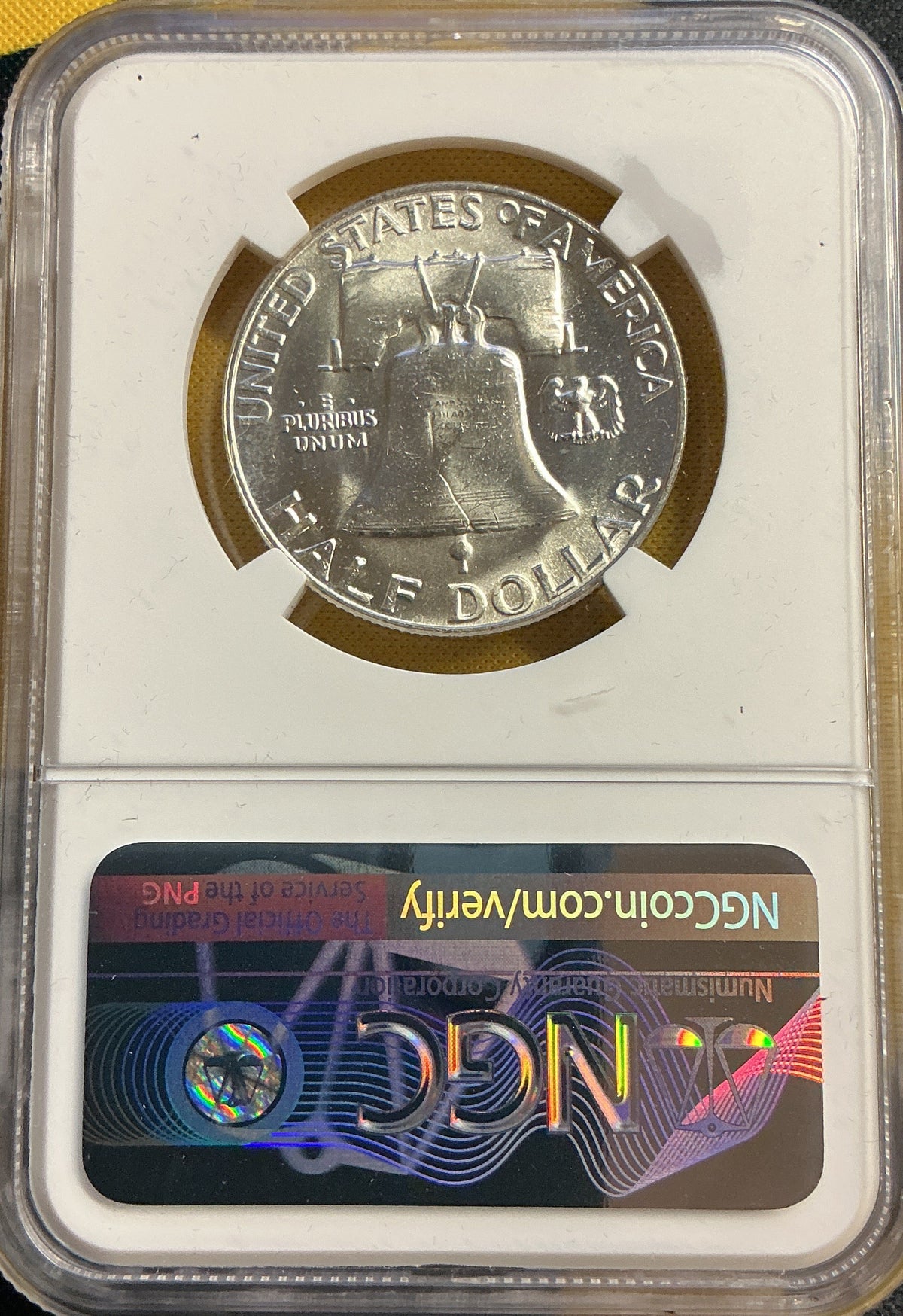 1956 Franklin Half Dollar, NGC MS 64, Store #HR2109