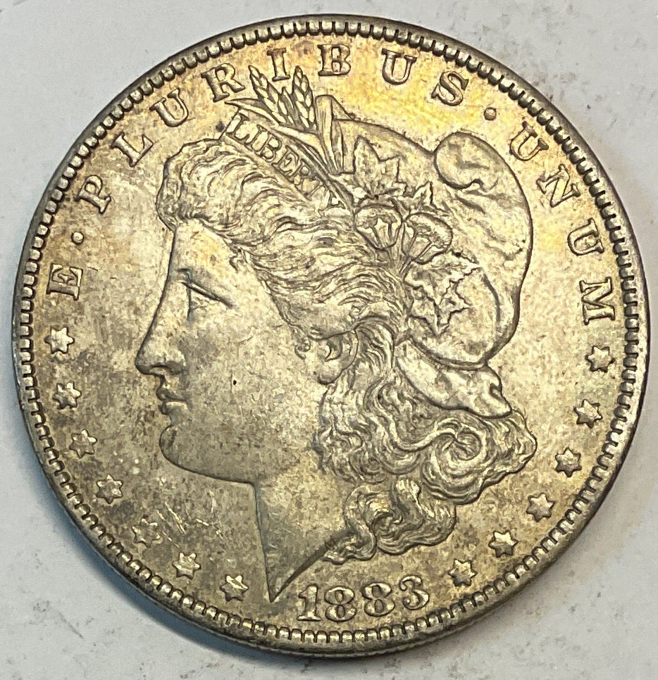 1883-O Morgan Silver Dollar, Extra Fine Circulated Coin, Store #DR0885