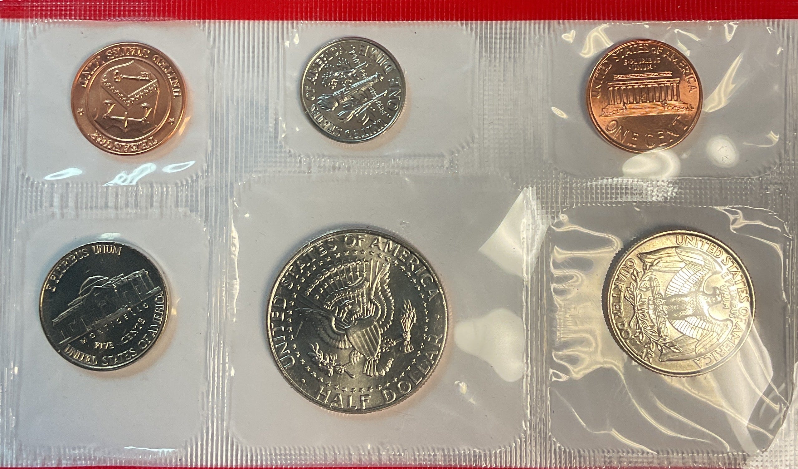 1993 United States Un-Circulated 12-Coin Mint Set