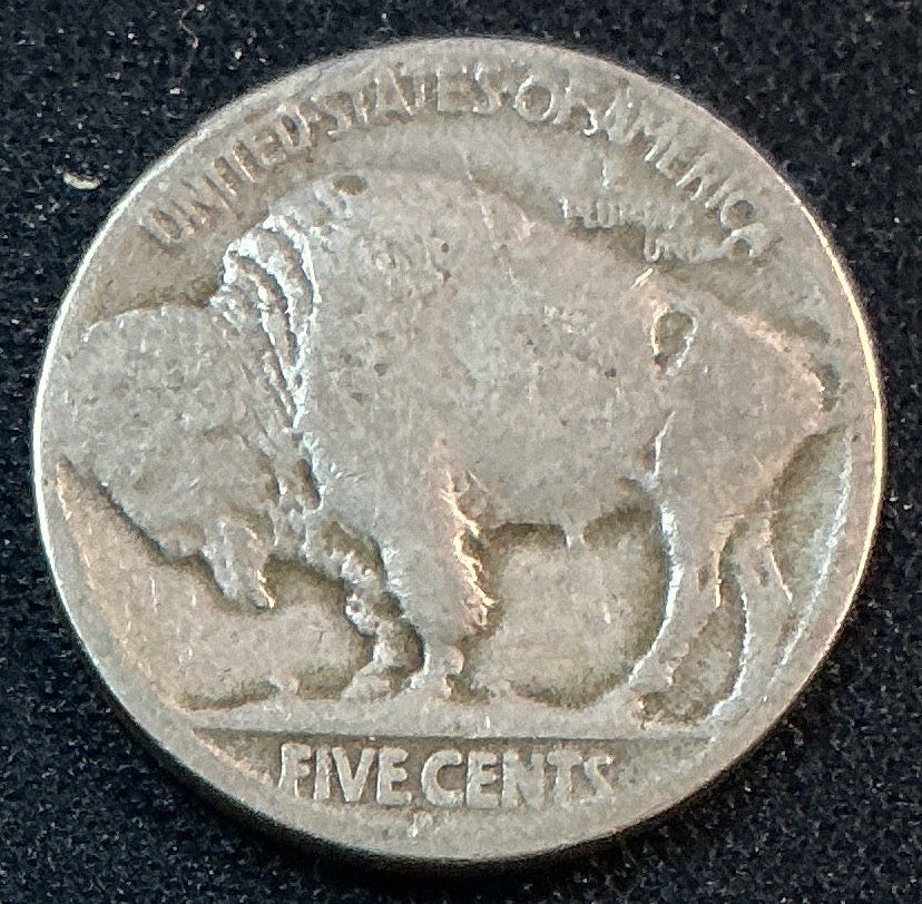 1919-D Buffalo Nickel, Good Circulated Coin, Store #NL1003