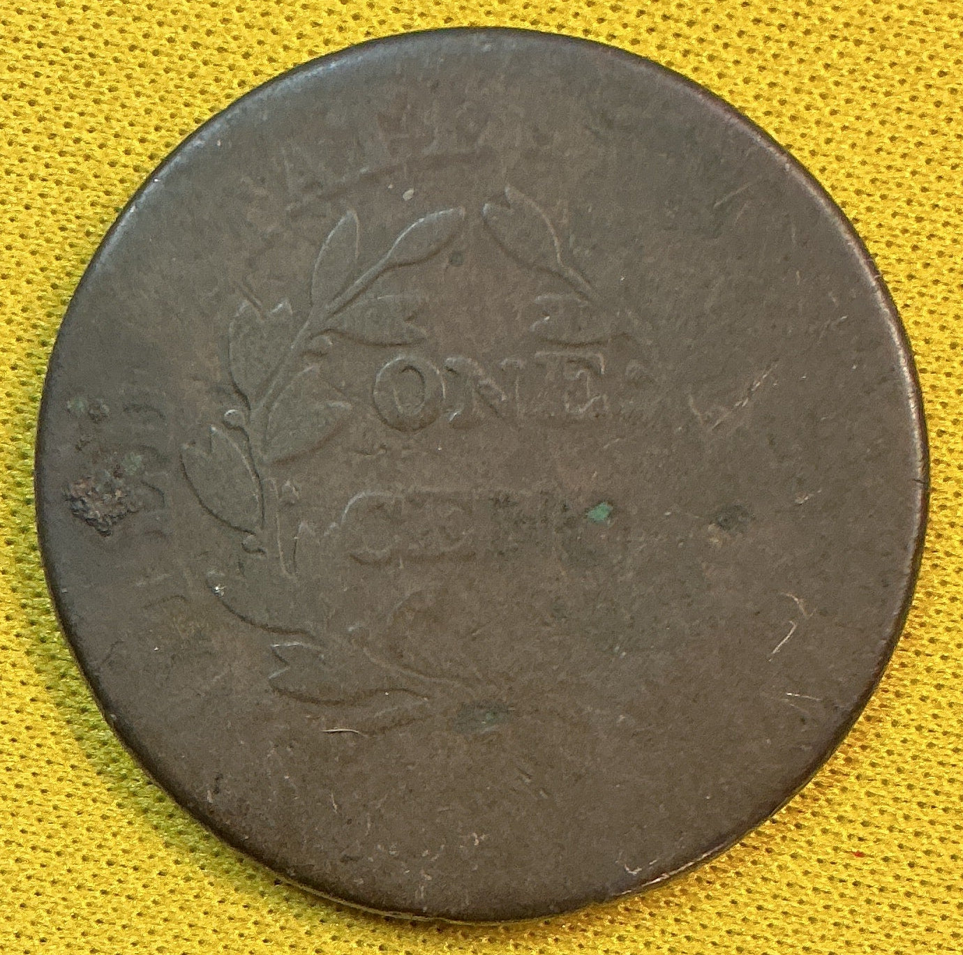 1807 Large Cent, Poor-1 Circulated Coin, Store #CT1670