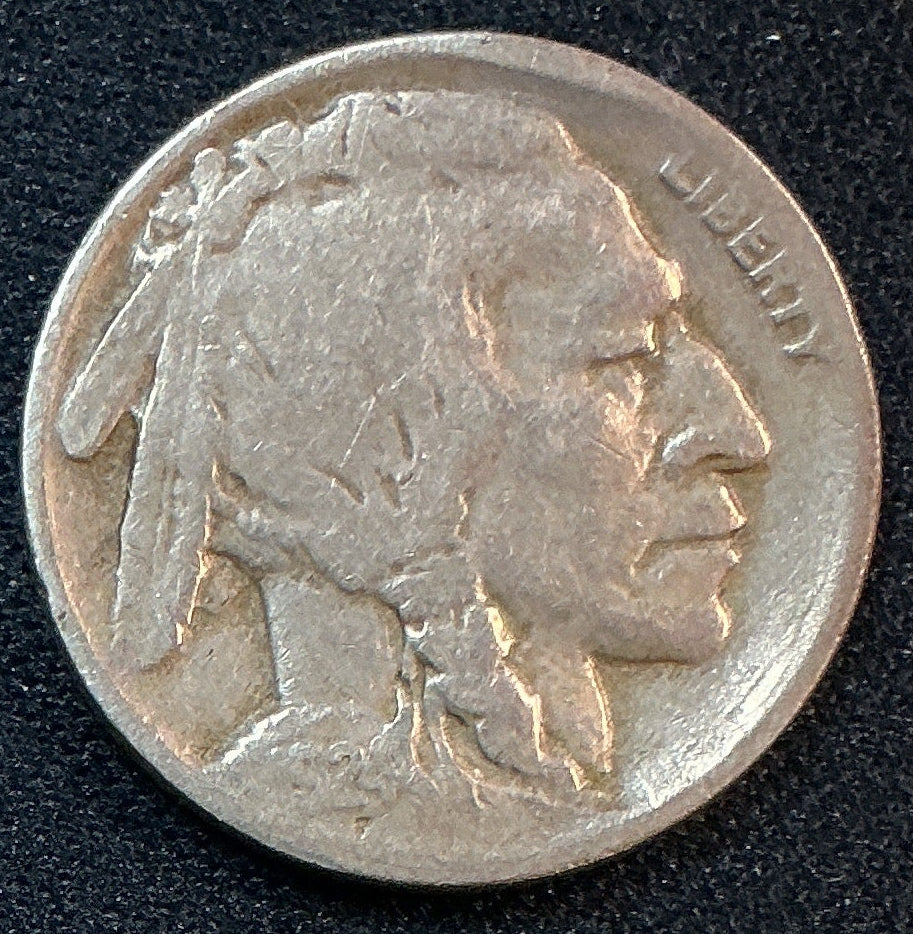 1924-D Buffalo Nickel, Very Good Circulated Coin, Store #NL1044
