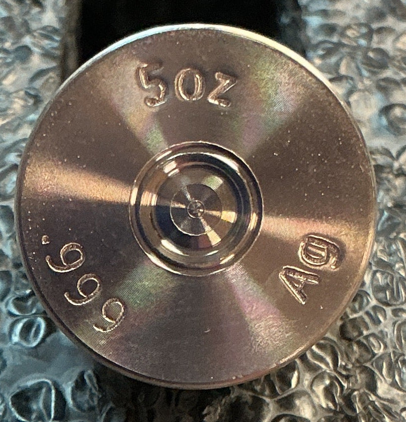 .999 silver, 5 Troy Ounce, Silver Bullet Bullion, Store #SR092