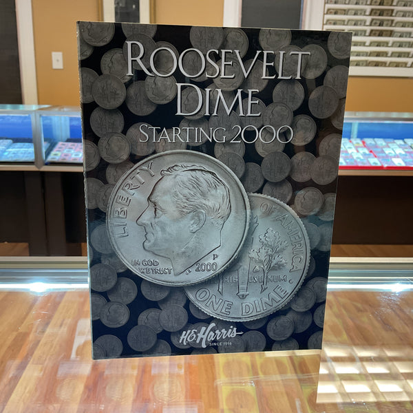Roosevelt Dimes, Whitman Coin Folder, Starting 2000