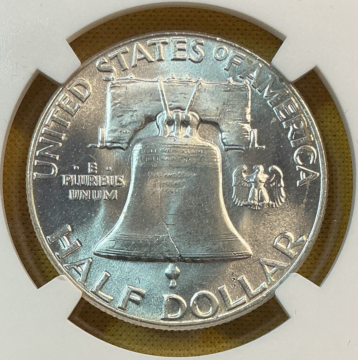 1960 Franklin Half Dollar, NGC MS 63, Store #HR2115