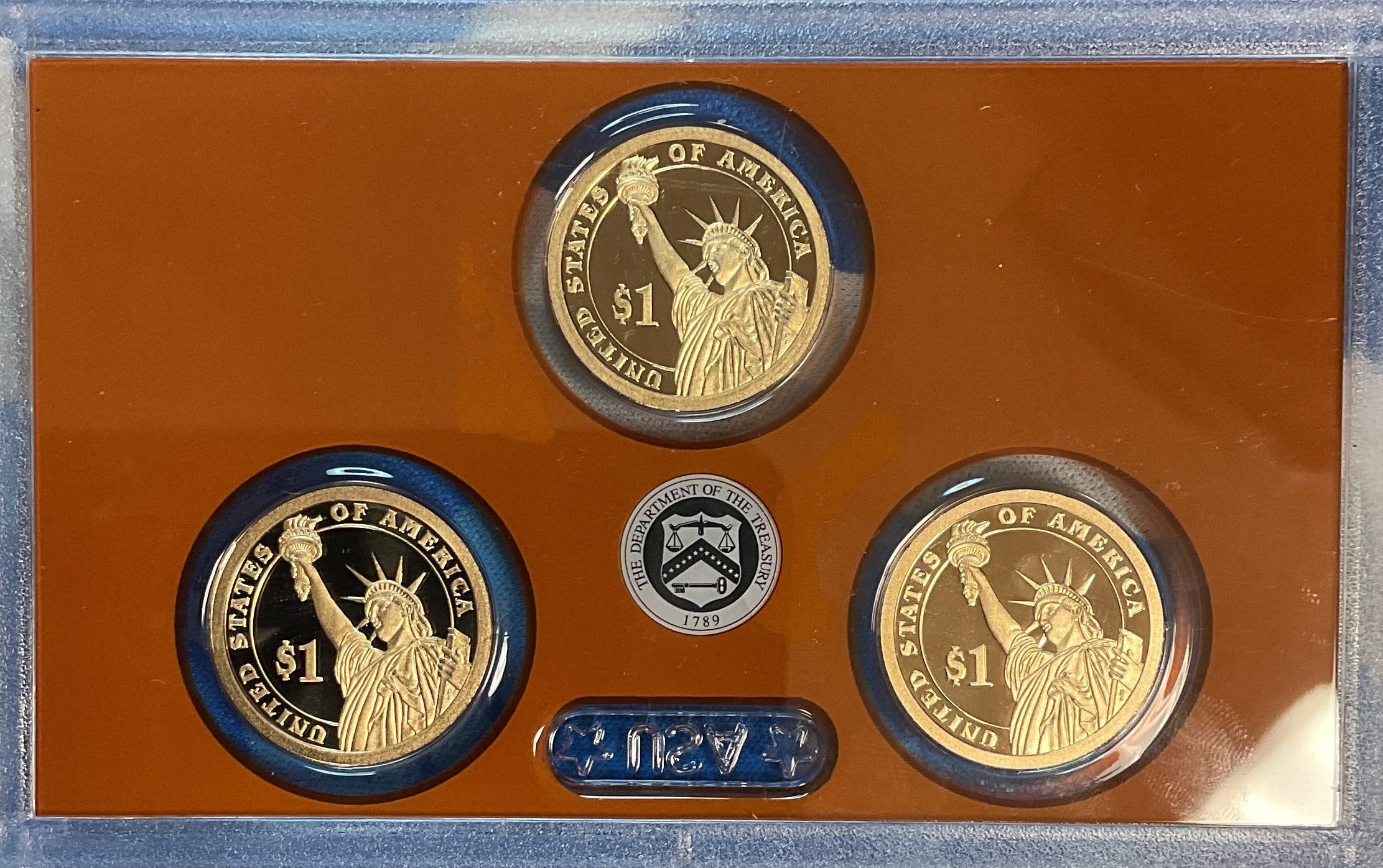 2016 U.S. Mint President $1 Coin Proof Set, in Original Government Packaging.