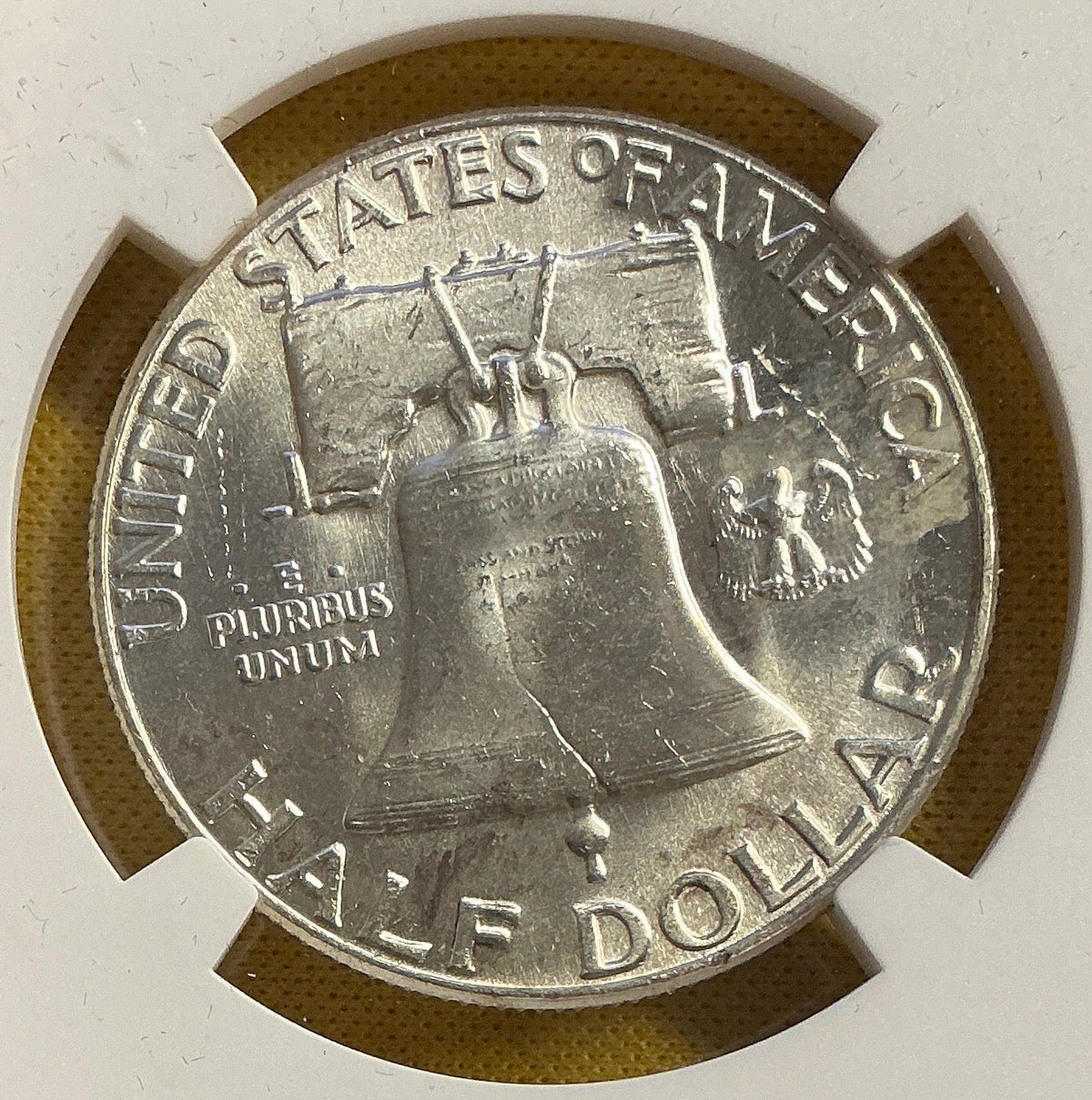 1960 Franklin Half Dollar, NGC MS 63, Store #HR2101