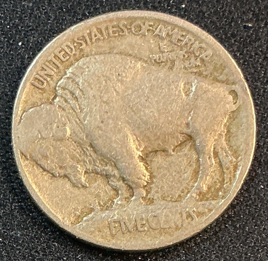1913 Buffalo Nickel, Type 1, Very Good Circulated Coin, Store #NL931