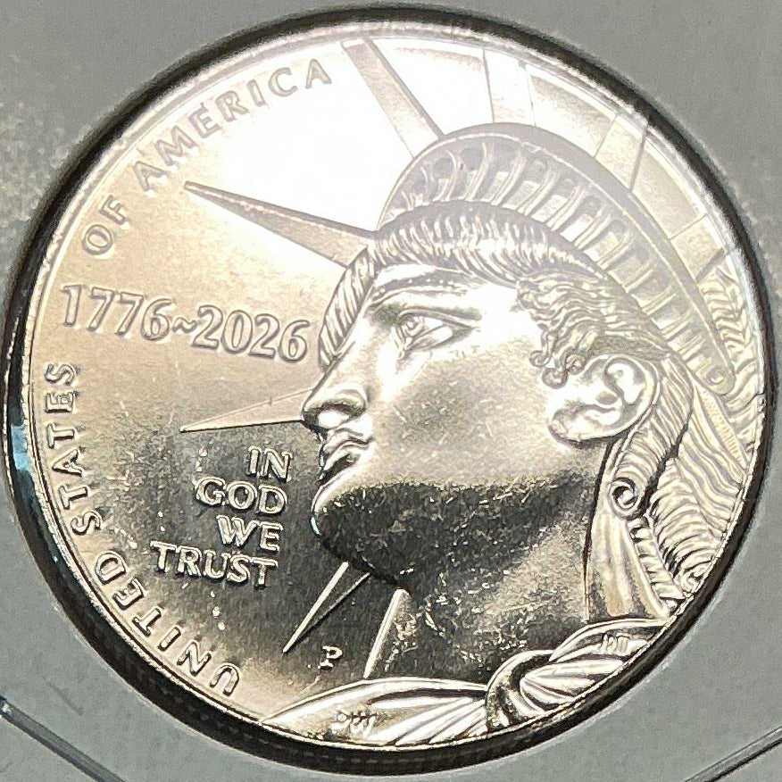 2026-P Liberty Half Dollar. Modern Half. Gem Uncirculated.