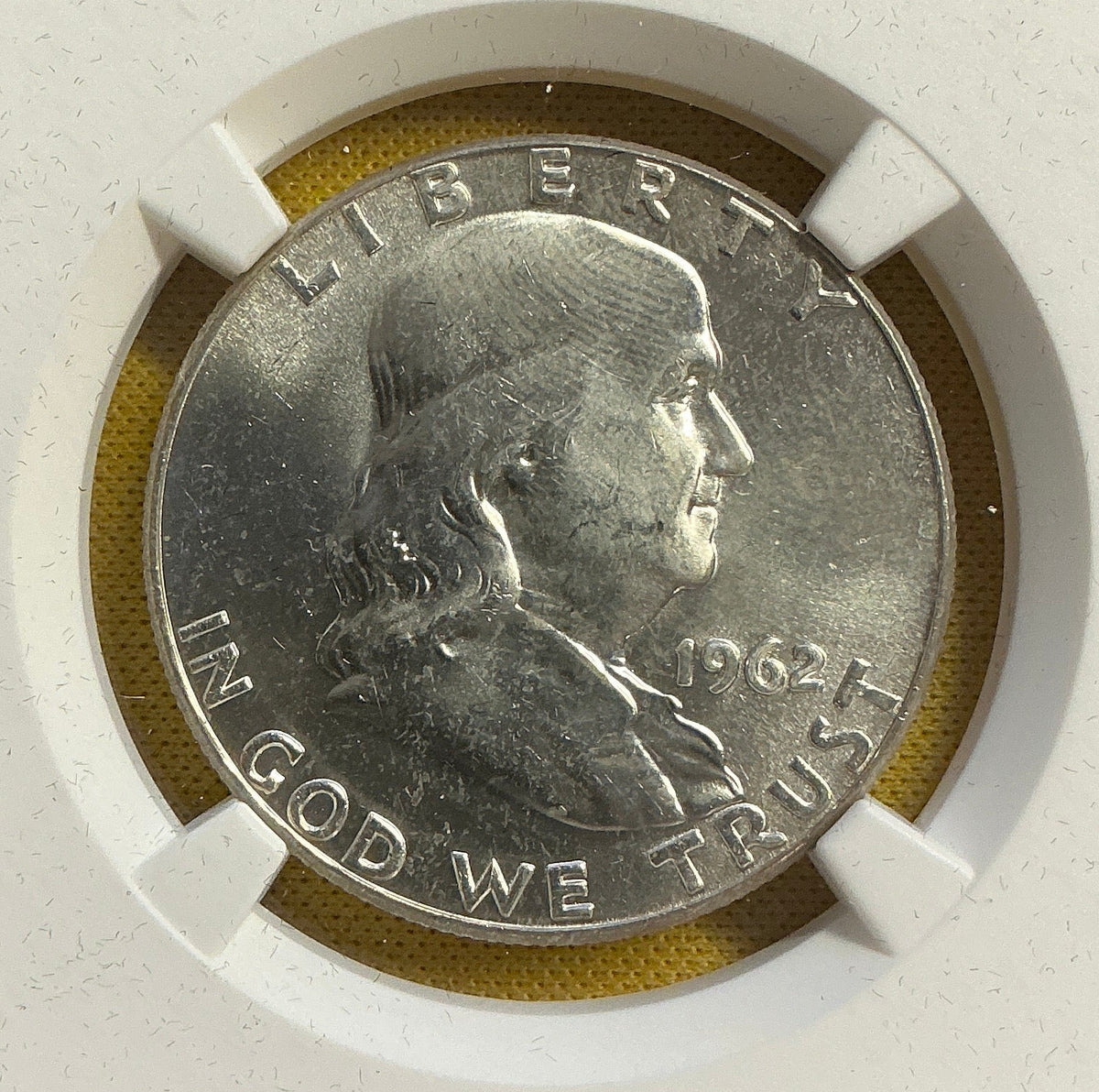 1962 Franklin Half Dollar, NGC MS 63, Store #HR2103