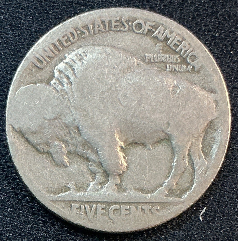 1923-S Buffalo Nickel, Good Circulated Coin, Store #NL1034