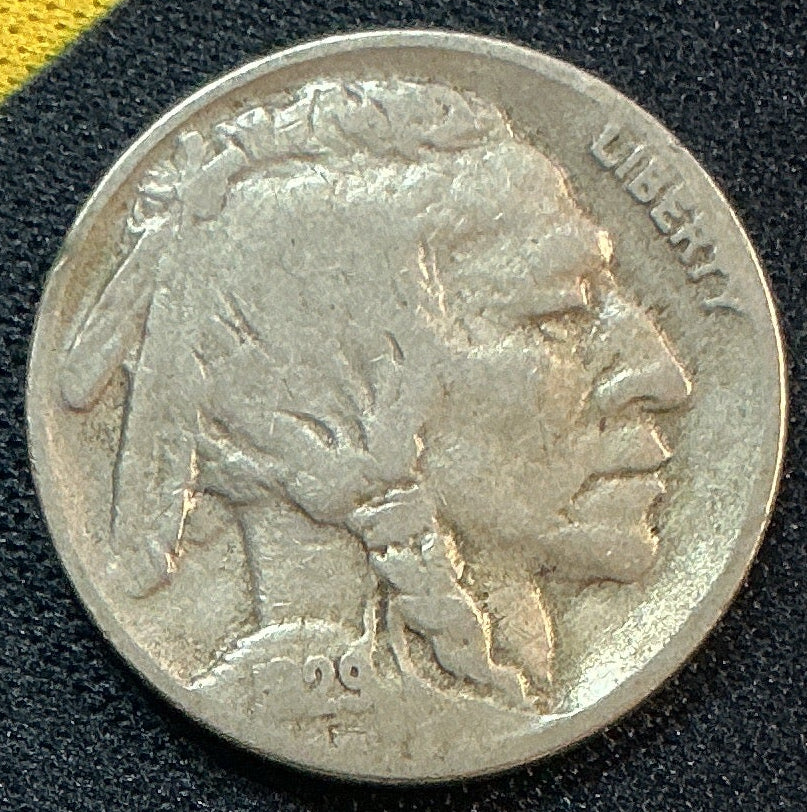 1929-S Buffalo Nickel, Very Good Circulated Coin, Store #NL1081