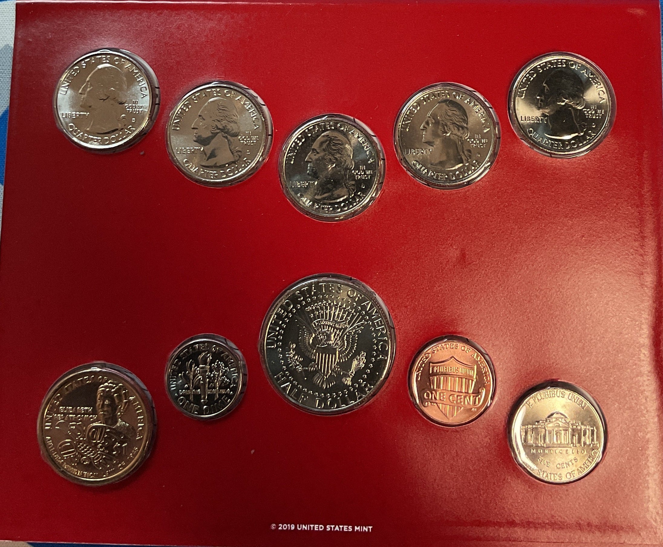 2020 United States Uncirculated 20-Coin Mint Set