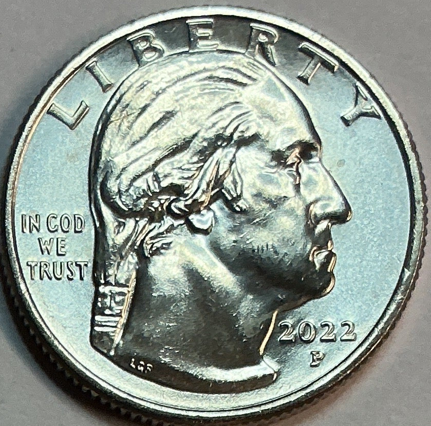 2022-P Nina Otero-Warren, Washington Quarter, American Women Collection 2022-2025