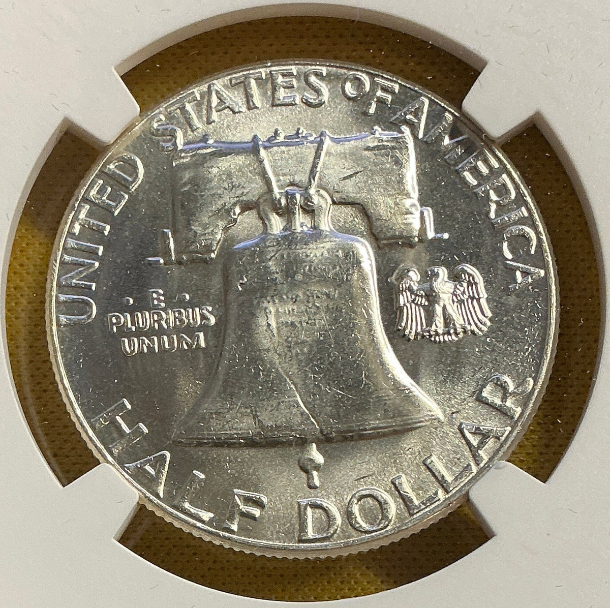 1959 Franklin Half Dollar, NGC MS 64, Store #HR2107