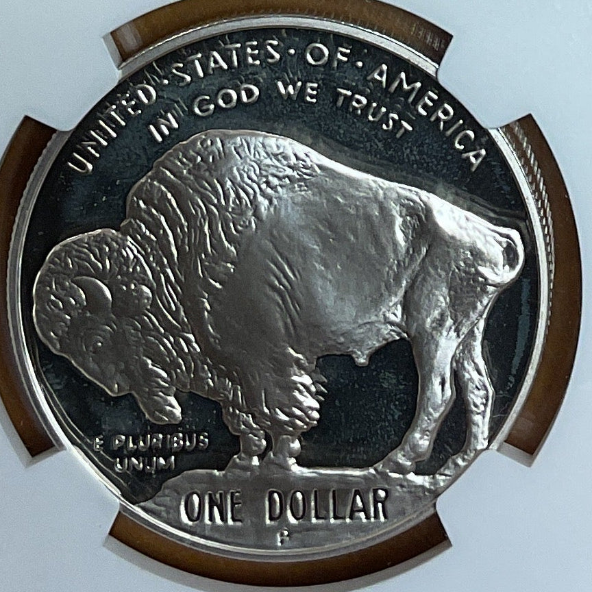 2001-P Buffalo Dollar, NGC PF-68 Ultra Cameo, Store #GMC387