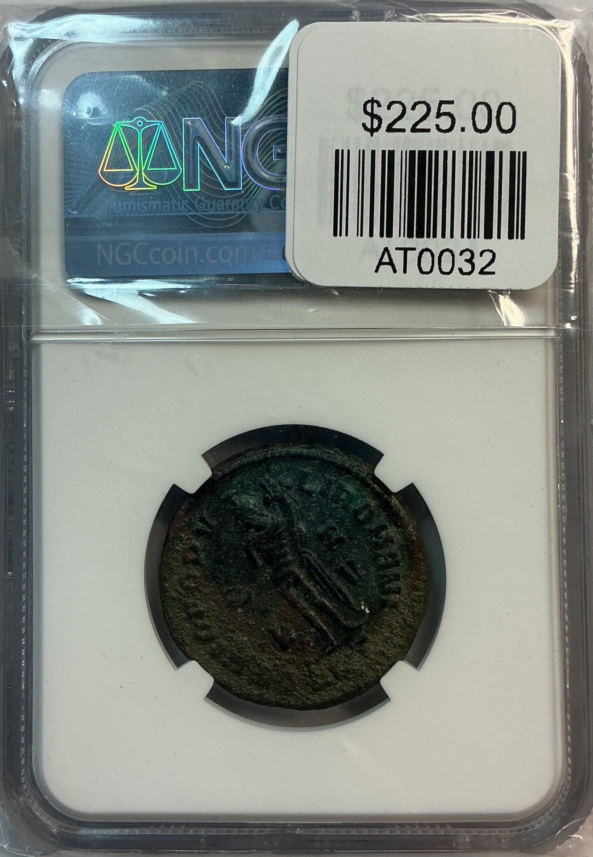 Ancient Coinage, ROMAN EMPIRE, GALERLUS, AD 305-311, AE4, Store #AT0032