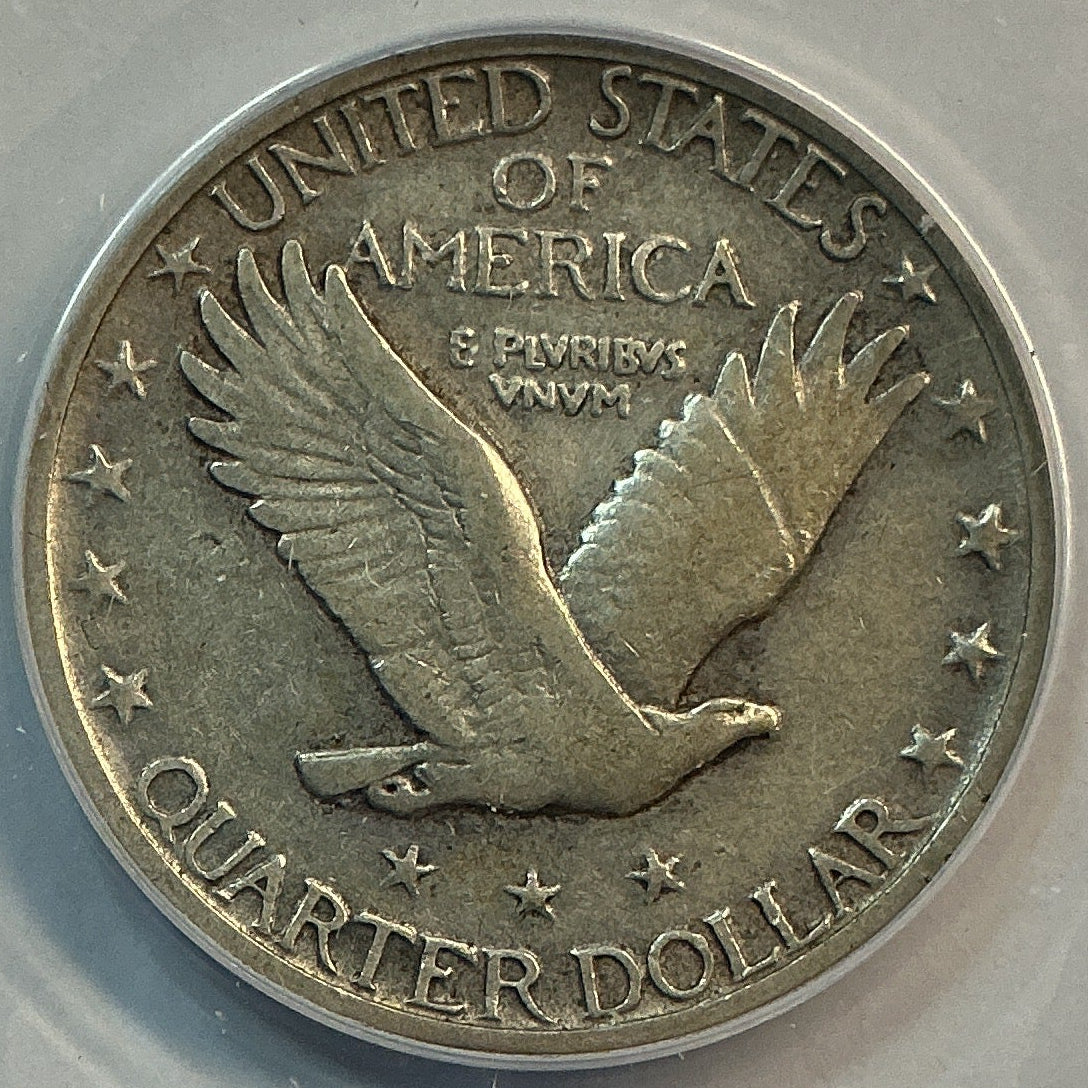 1930 Standing Liberty Quarter, ANACS F-15, Store #QR1637