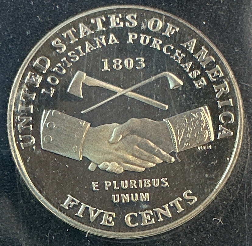 2004-S Jefferson Nickel (Peace), Mint State Uncirculated Coin, Store #NL1339