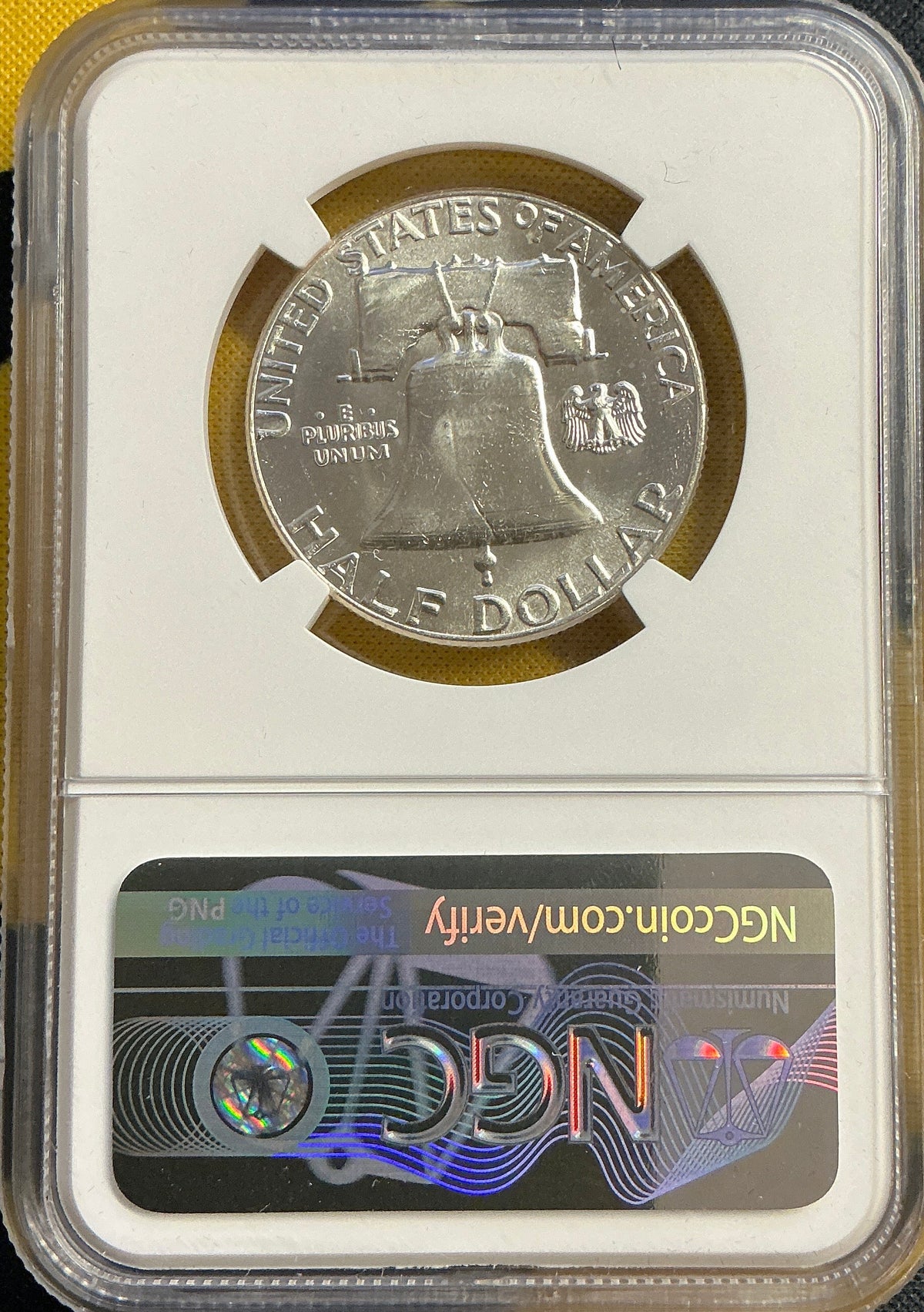 1959 Franklin Half Dollar, NGC MS 63, Store #HR2100
