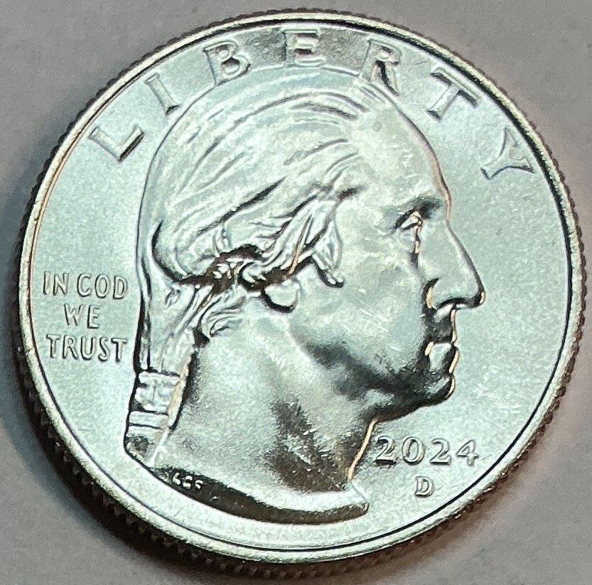 2024-D Hon. Patsy Takemoto Mink, Washington Quarter, American Women Collection 2022-2025