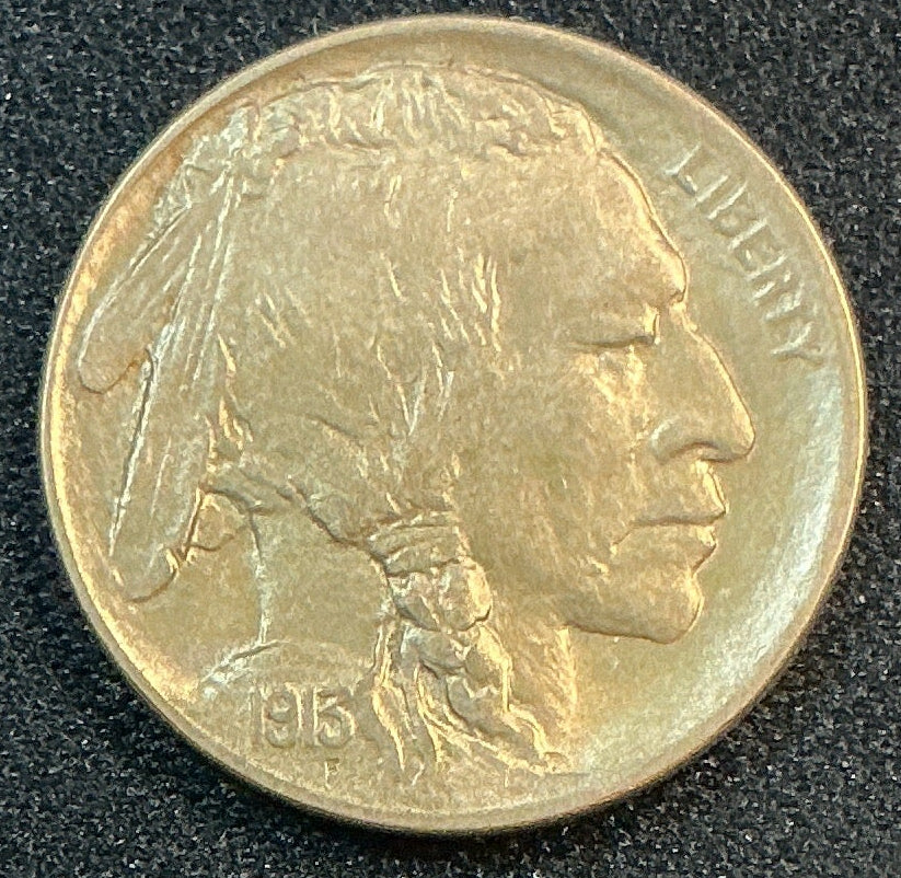 1913-D Buffalo Nickel, Type 1, Extra Fine+ Circulated Coin, Store #NL934
