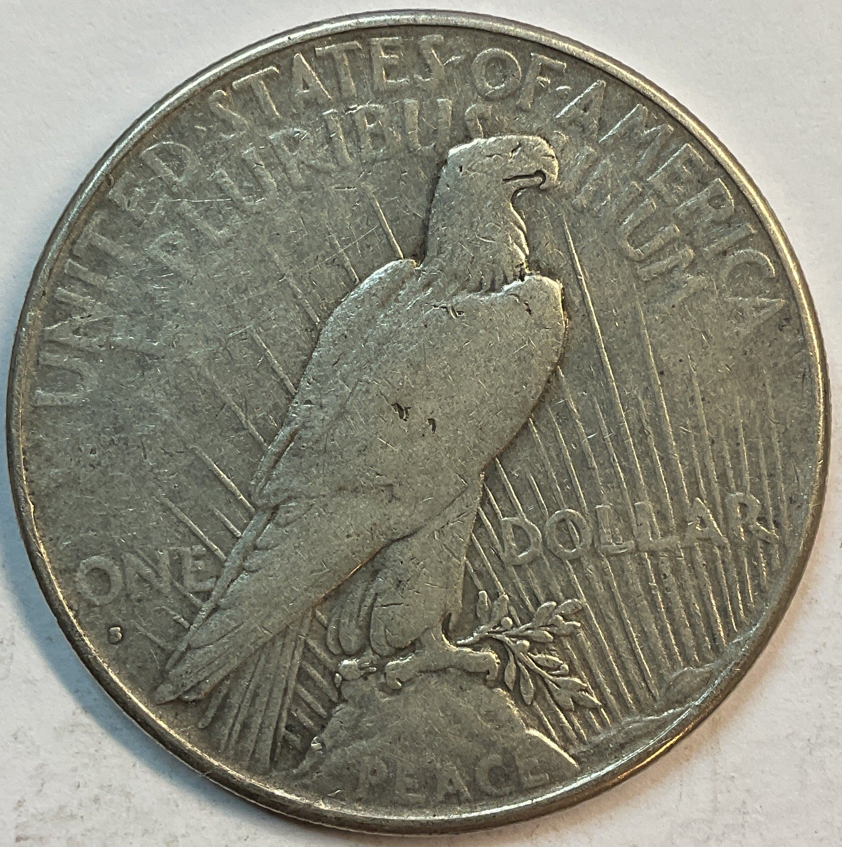 1928-S Peace Silver Dollar, Fine Circulated Coin, Store Sale #DR0351