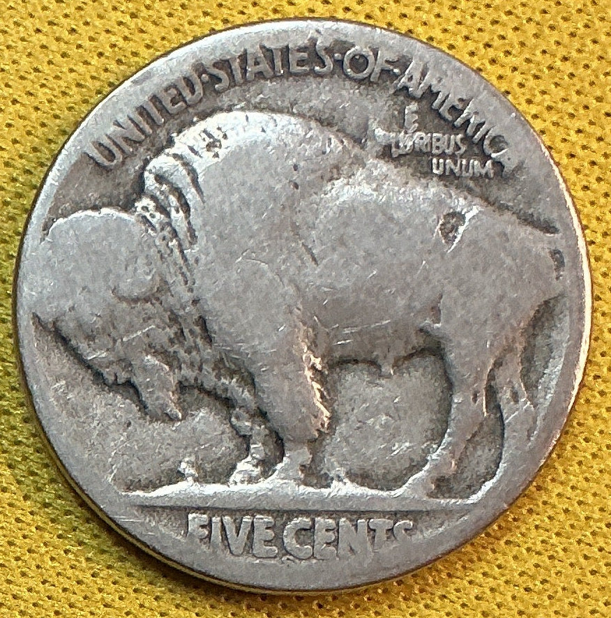 1923-S Buffalo Nickel, Good Circulated Coin, Store #NL1033