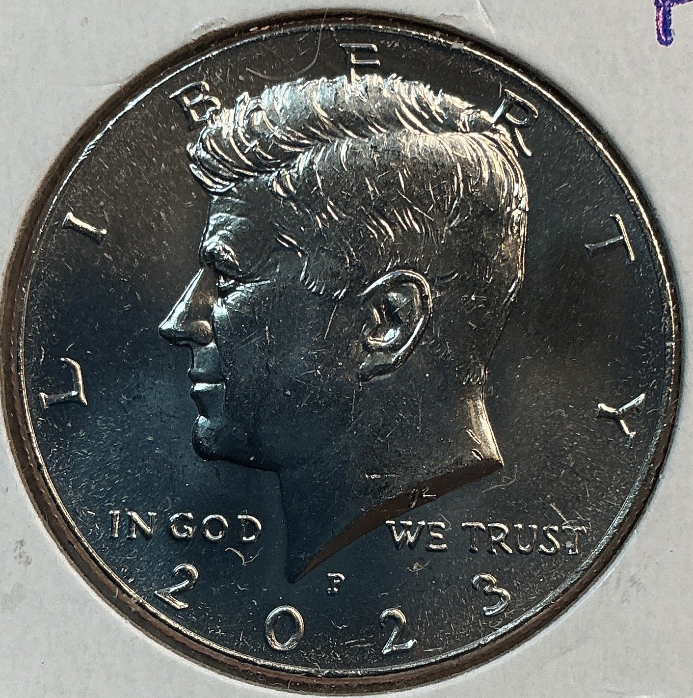 2023-P Kennedy Half Dollar. Modern Half. Gem UN-Circulated. Store #HR1827