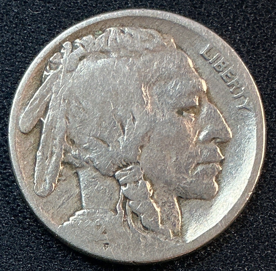 1921-S Buffalo Nickel, Good+ Circulated Coin, Store #NL1028
