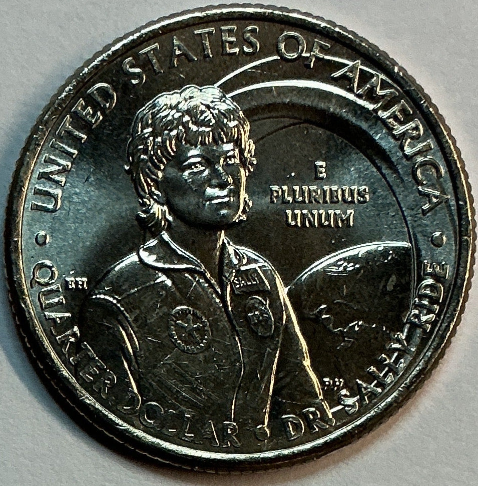 2022-P Dr. Sally Ride, Washington Quarters, American Women Collection 2022-2025