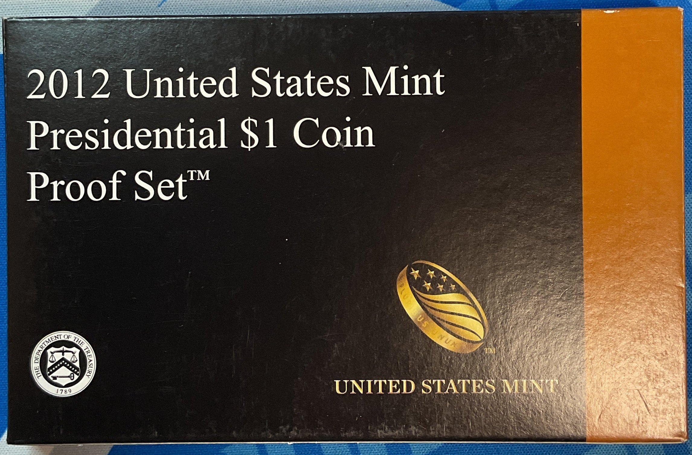 2012 U.S. Mint President $1 Coin Proof Set, in Original Government Packaging.