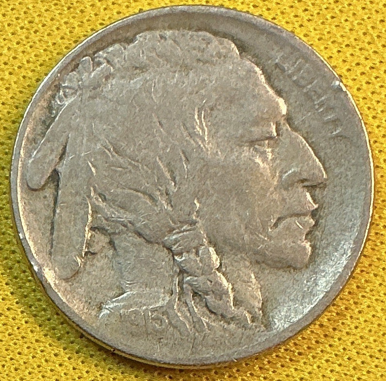 1913 Buffalo Nickel, Type 1, Fine+ Circulated Coin, Store #NL930