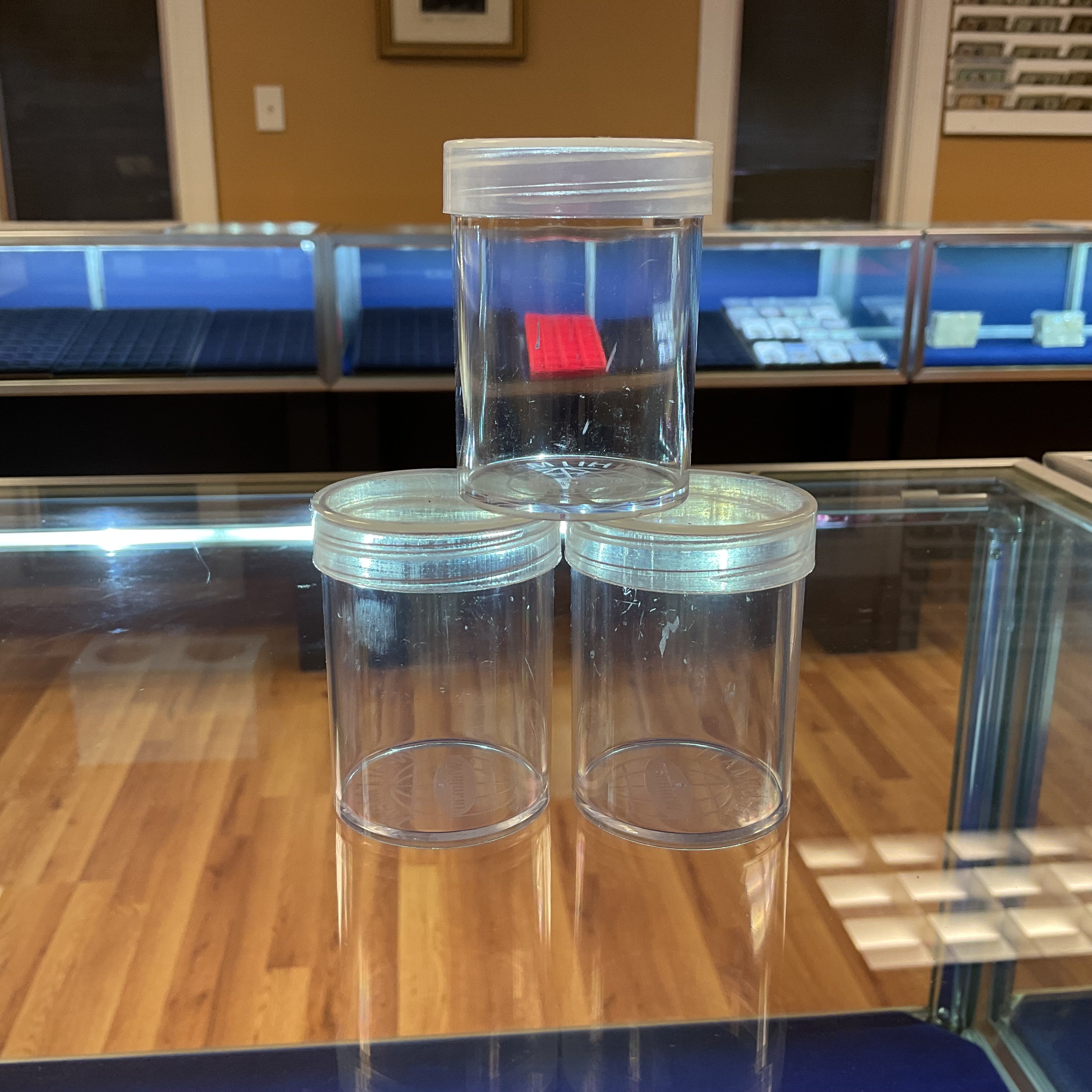 Silver Eagle Coin Tubes, 3 for $2