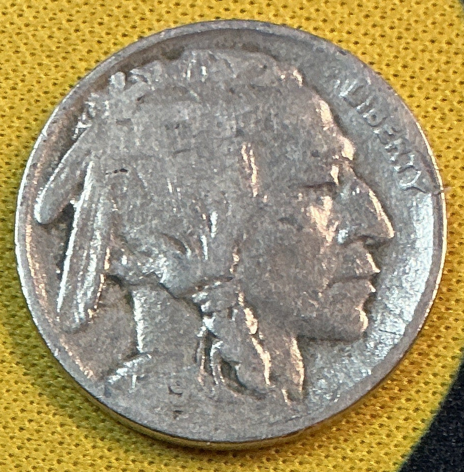 1919 Buffalo Nickel, Very Good Circulated Coin, Store #NL1000