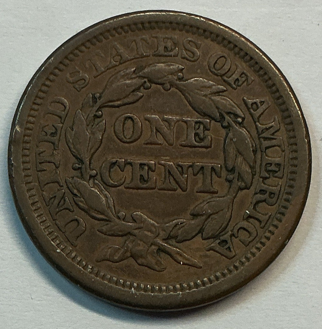 1853 Liberty Head Large Cent.  Very Fine Collectible Coin. Store #CT1423