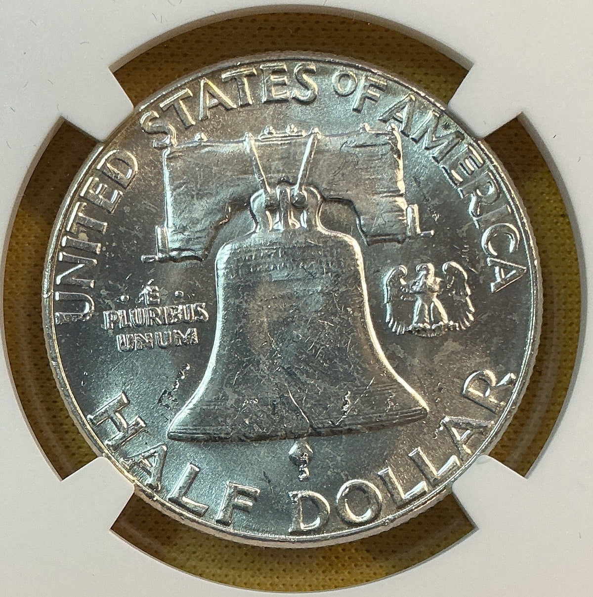 1961 Franklin Half Dollar, NGC MS 63, Store #HR2116