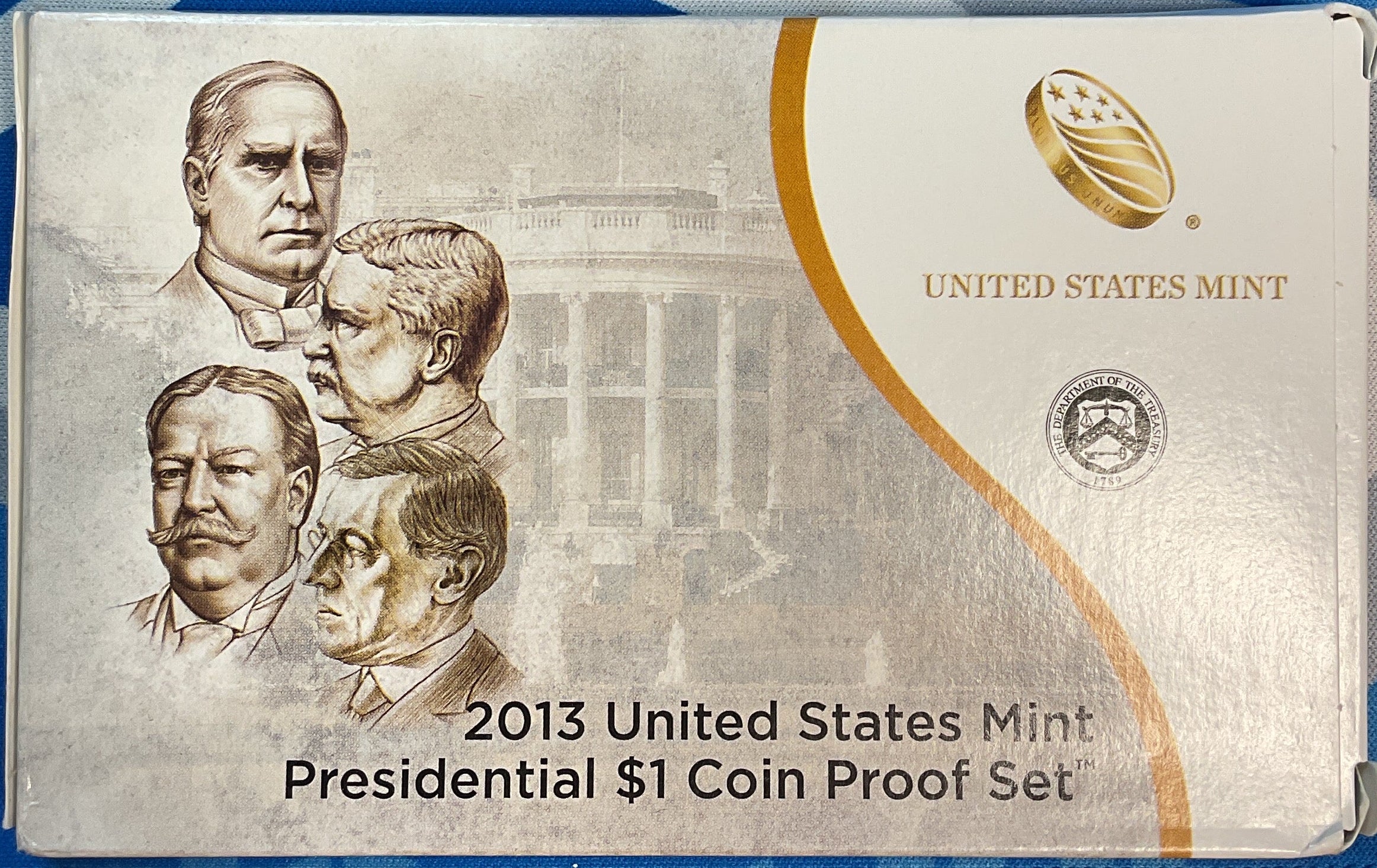 2013 U.S. Mint President $1 Coin Proof Set, in Original Government Packaging.