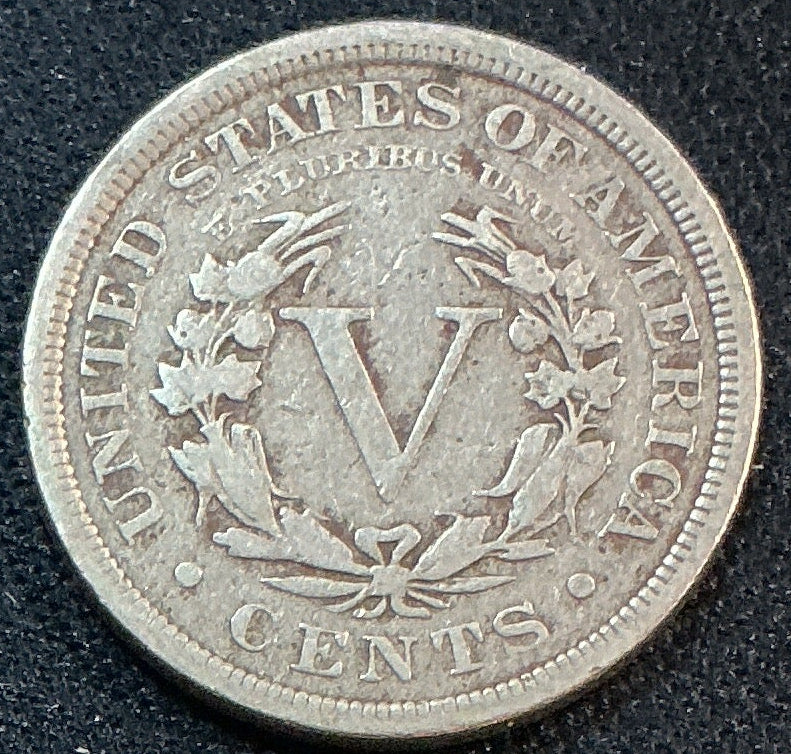 1907 Liberty Nickel, Very Good Circulated Coin, Store #NL899