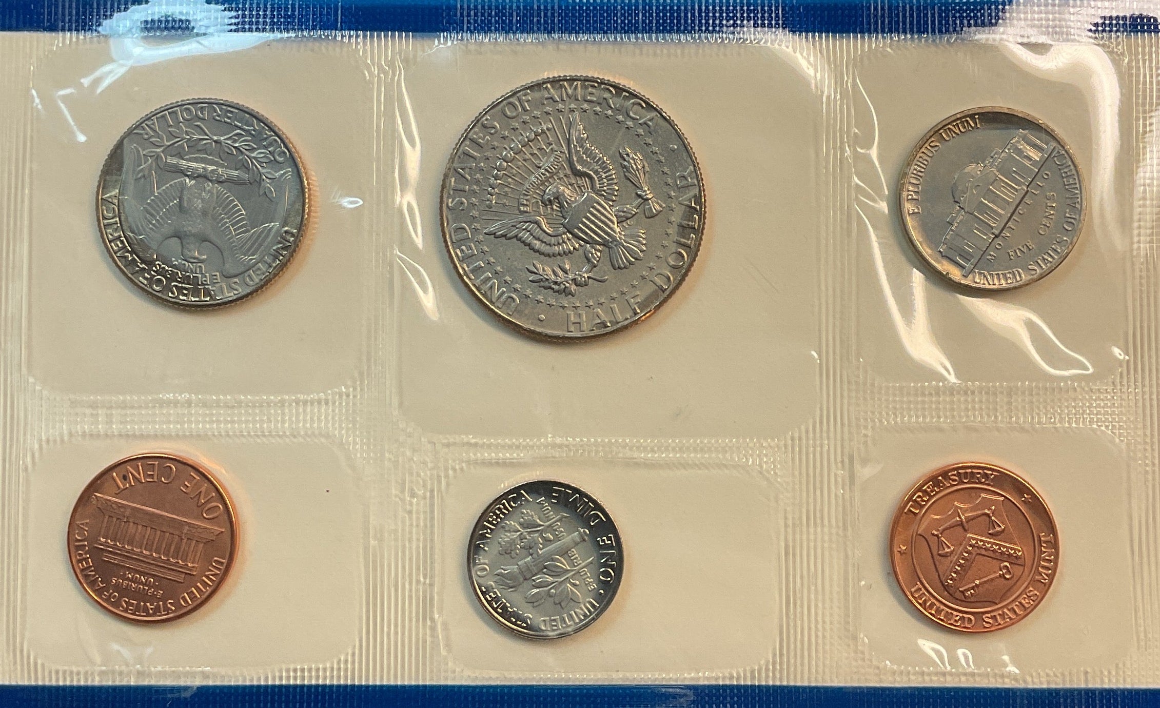 1987 United States Uncirculated 12-Coin Mint Set