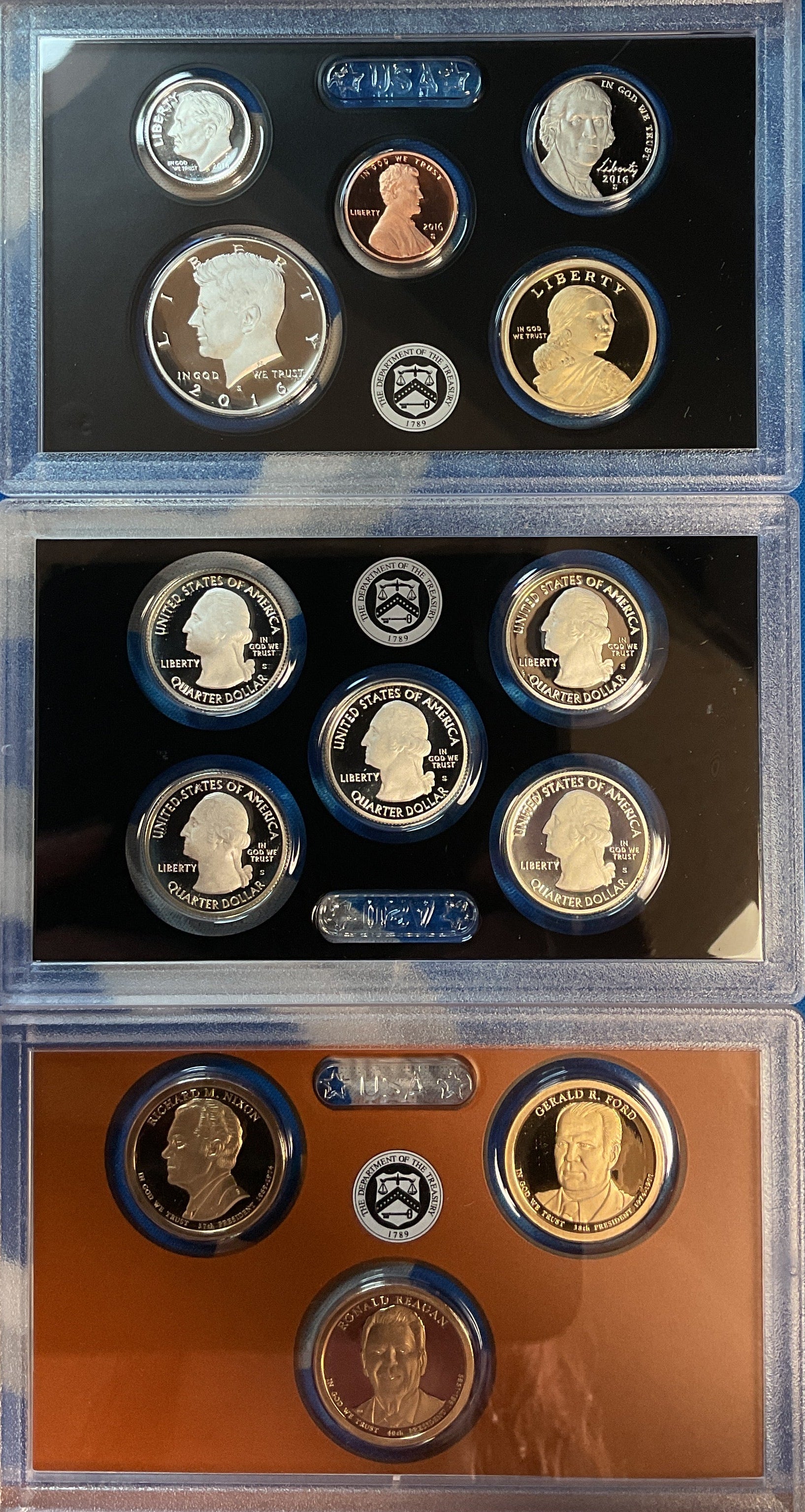 2016 United States Mint Silver Proof Set w/C.O.A.