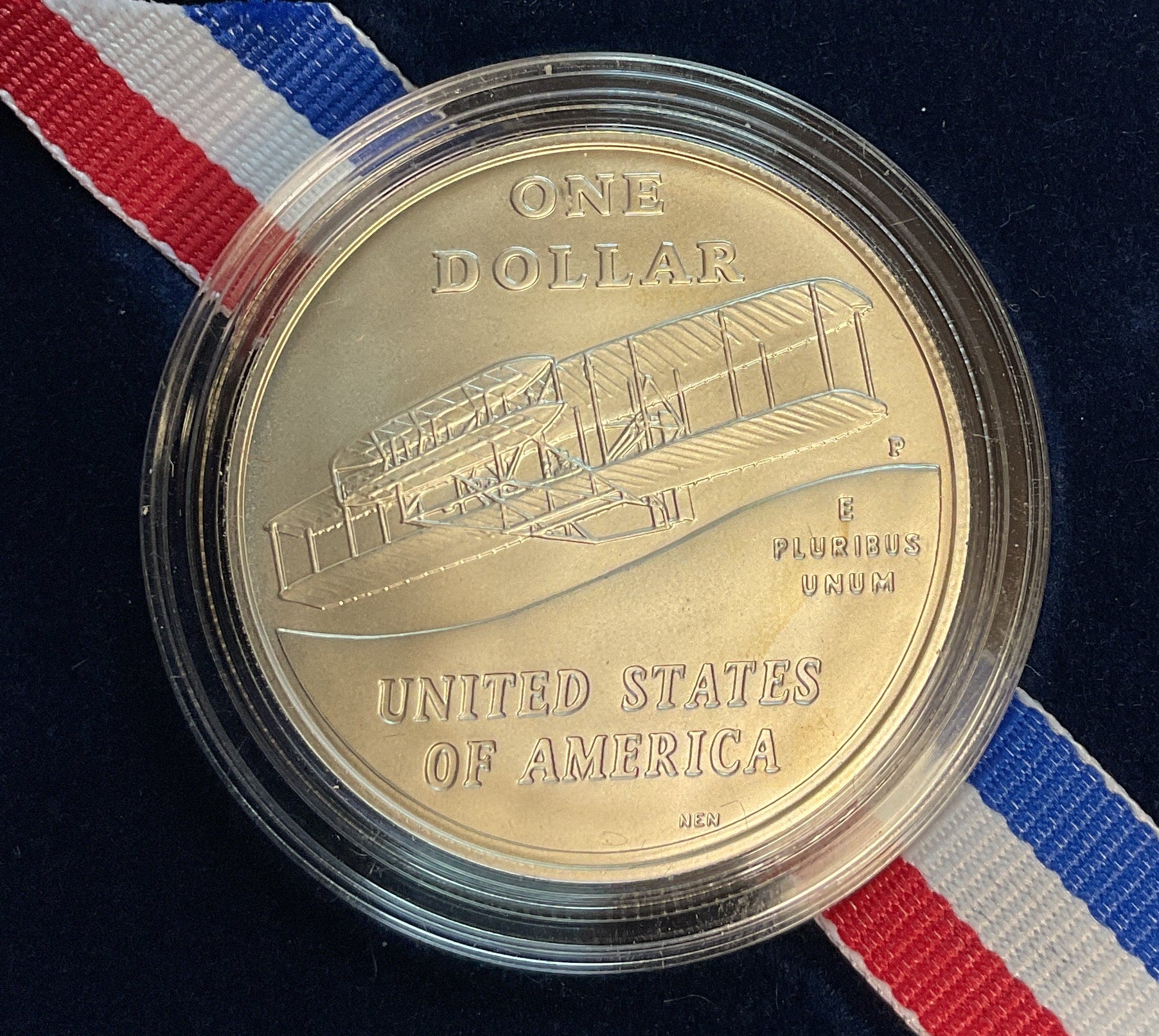 2003 First Flight Centennial Commemorative Silver Dollar, #GMC283
