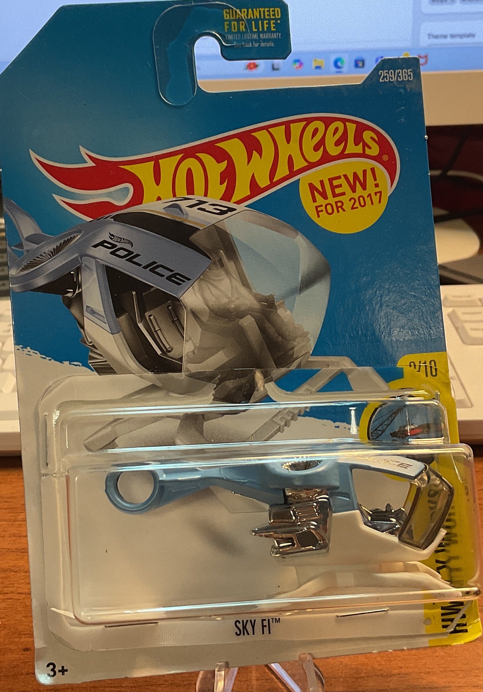 SKY FI, Hot Wheels toy car, DTX26-D9B0L, 'HW CITY WORKS', Store #TY011